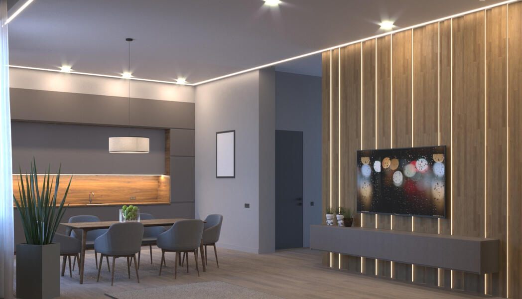 Kitchen & Dining zone